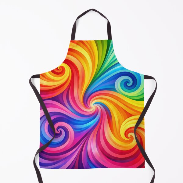Item preview, Rainbow Swirl Vortex Vibrant Colorful Spiral Art designed and sold by Owcomm.
