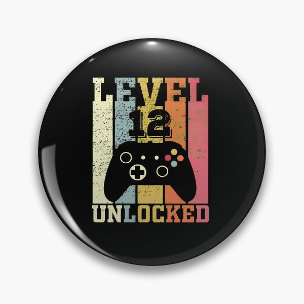Item preview, Level 12 Unlocked Retro Gaming Birthday Cool designed and sold by OlyvieArt.