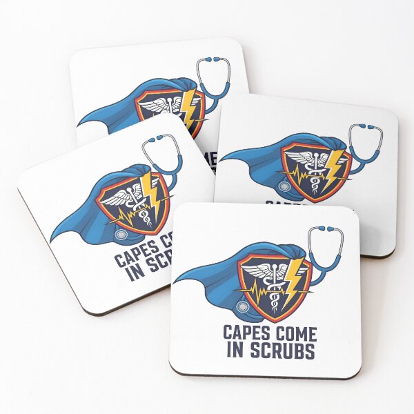 Item preview, Medical Superhero Crest Emblem designed and sold by AbanoubStore.