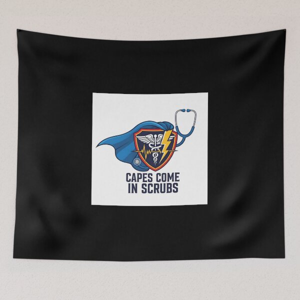 Item preview, Medical Superhero Crest Emblem designed and sold by AbanoubStore.