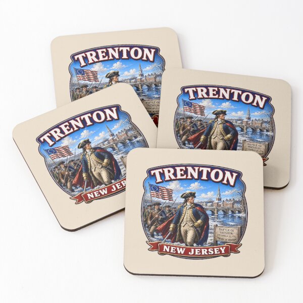 Item preview, Trenton, New Jersey - Revolutionary War designed and sold by Myra365Art.