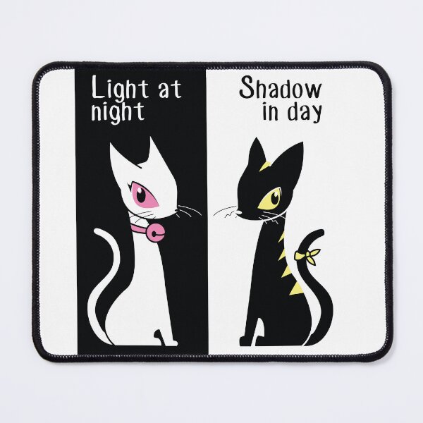 Item preview, Text black and white cats designed and sold by Konopikyu.
