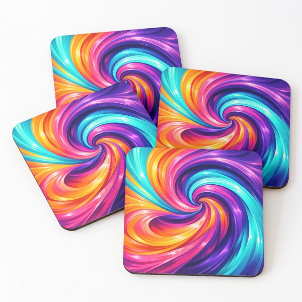 Item preview, Vibrantly Fluid Swirl of Colorful Energy designed and sold by Owcomm.