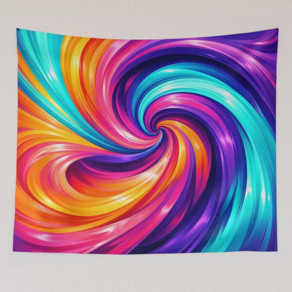 Item preview, Vibrantly Fluid Swirl of Colorful Energy designed and sold by Owcomm.