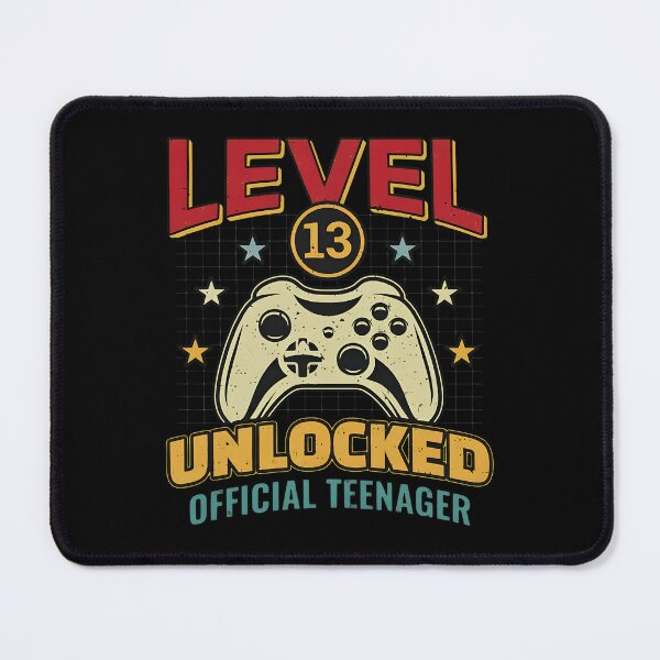 Item preview, Level 13 Unlocked Official Teenager Gaming designed and sold by OlyvieArt.