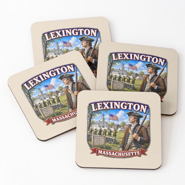 Item preview, Lexington, Massachusetts - Revolutionary War designed and sold by Myra365Art.