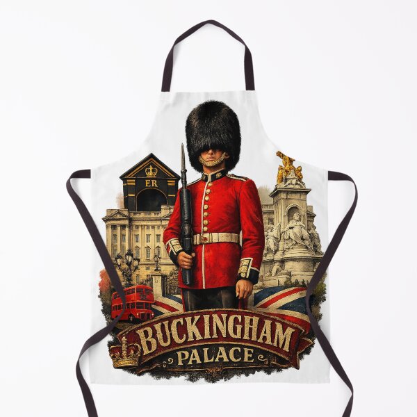 Item preview, Buckingham Palace Guard London Design – British Royal Guard Vintage Illustration designed and sold by GarnerSupplyCo.