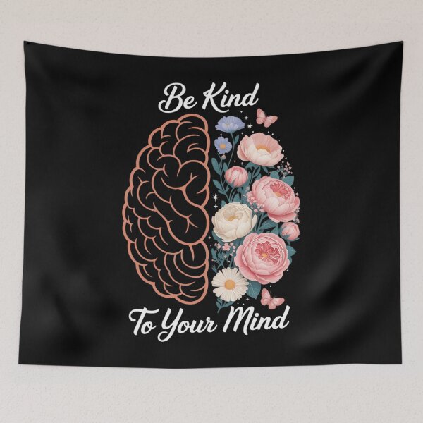 Item preview, Be Kind To Your Mind Mental Health Awareness End The Stigma designed and sold by sailorjessiArt.