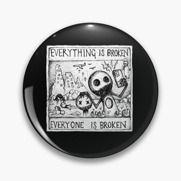 Item preview, Planet Telex - Broken - Illustrated Lyrics designed and sold by bangart.