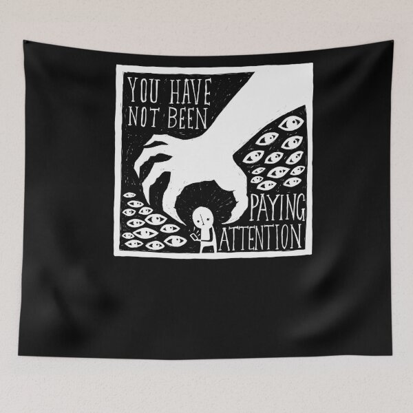Item preview, You Have Not Been Paying Attention - 2+2=5 - Illustrated Lyrics - Inverted  designed and sold by bangart.