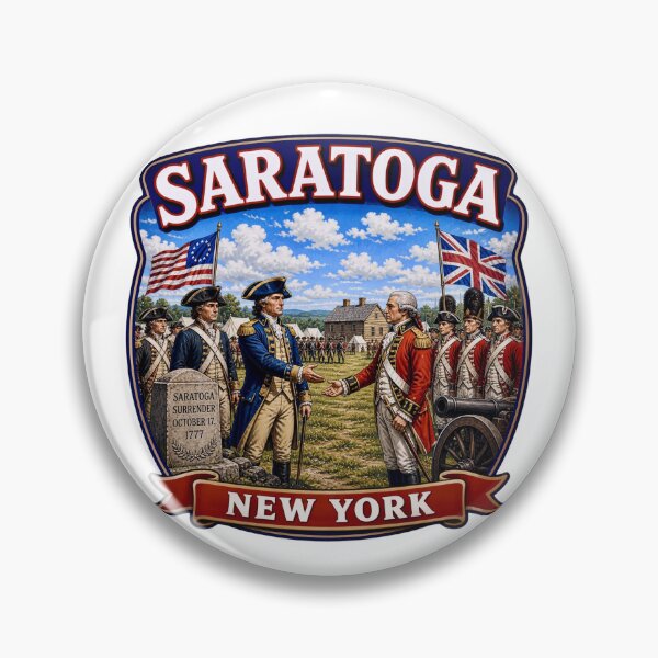 Item preview, Saratoga, New York - Revolutionary War designed and sold by Myra365Art.