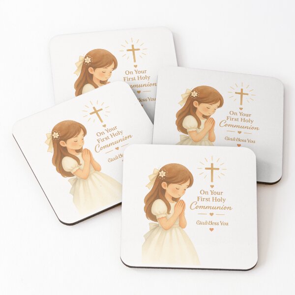 Item preview, First Holy Communion - Faith, Grace and Blessings Design designed and sold by Nature's Palette.