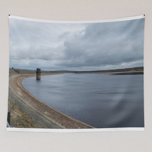 Item preview, Warland Reservoir: Majestic Pennine Waterway Near Blackstone Edge Moor designed and sold by ArtworkNorth.