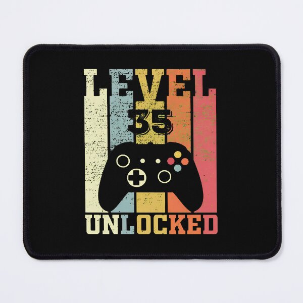 Item preview, Level 35 Unlocked Video Game Birthday Retro designed and sold by OlyvieArt.
