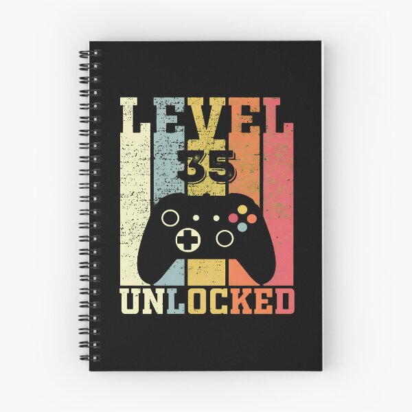 Item preview, Level 35 Unlocked Video Game Birthday Retro designed and sold by OlyvieArt.