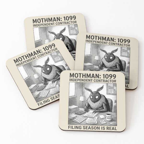 Item preview, Mothman 1099 Independent Contractor Filing Taxes designed and sold by rygenr8.