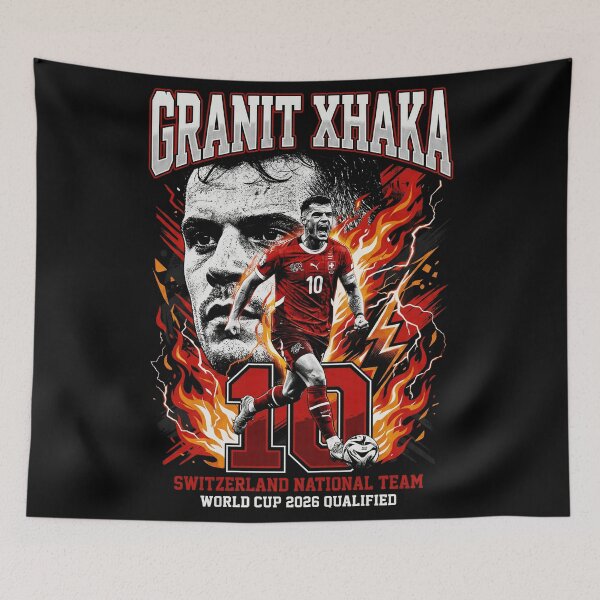 Item preview, Grant Xhaka Switzerland designed and sold by NF Designs Studio DTF.