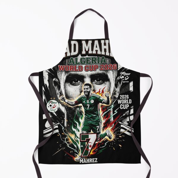 Item preview, Riyad Mahrez Algeria designed and sold by NF Designs Studio DTF.