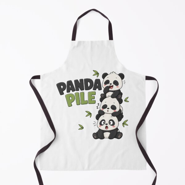 Item preview, Cute Panda Pile Kawaii Cartoon T-Shirt designed and sold by Amitabr14.