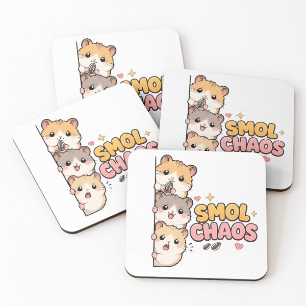 Item preview, Smol Chaos Hamster Kawaii Cartoon T-Shirt designed and sold by Amitabr14.