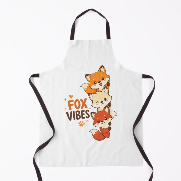 Item preview, Cute Fox Vibes Kawaii Cartoon T-Shirt designed and sold by Amitabr14.