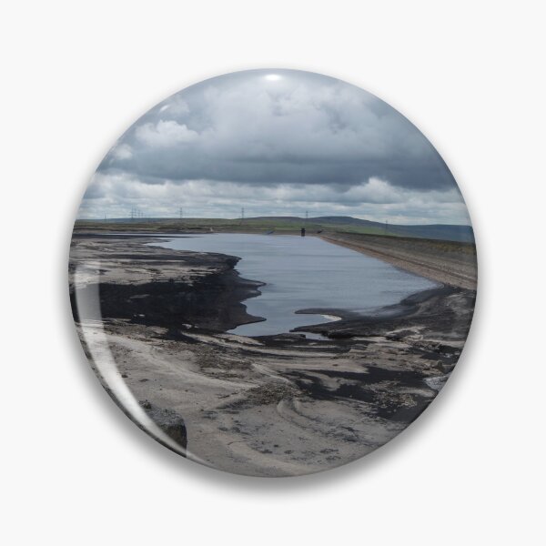 Item preview, Warland Reservoir Low Tide Near Blackstone Edge - Dramatic Yorkshire Moorland Landscape designed and sold by ArtworkNorth.