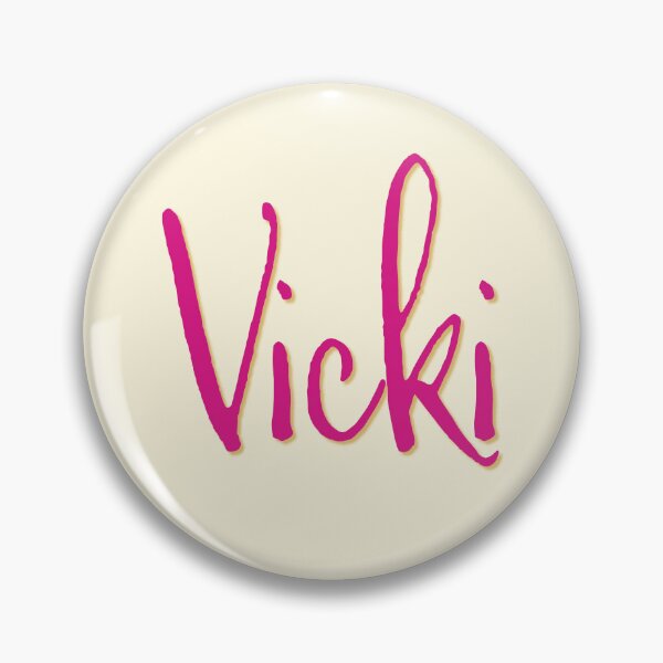 Item preview, VICKI personalized type design designed and sold by CharlottePlaceArt.