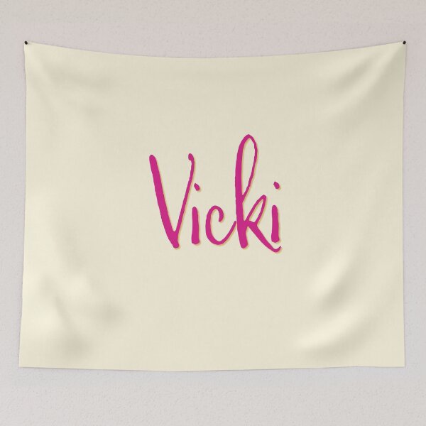 Item preview, VICKI personalized type design designed and sold by CharlottePlaceArt.