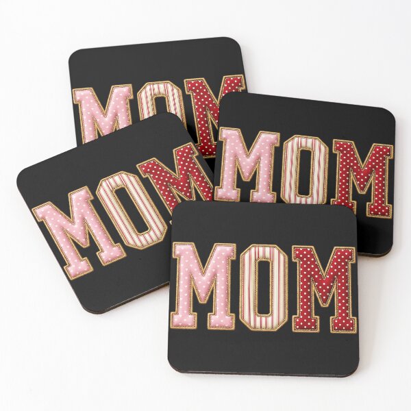 Item preview, Mom Patch Letters Heart Pattern  designed and sold by zamiokaline.