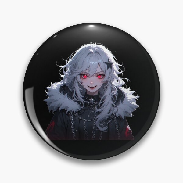 Item preview, Gothic Anime Vampire Girl - White Hair designed and sold by Radhestore.