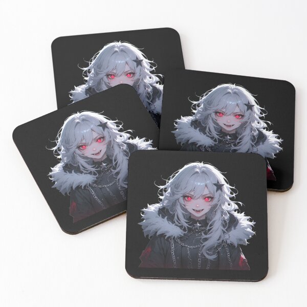 Item preview, Gothic Anime Vampire Girl - White Hair designed and sold by Radhestore.