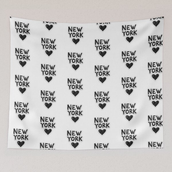 Aperçu de l'œuvre Texte d'amour New York créée et vendue par PamLeeDesign.