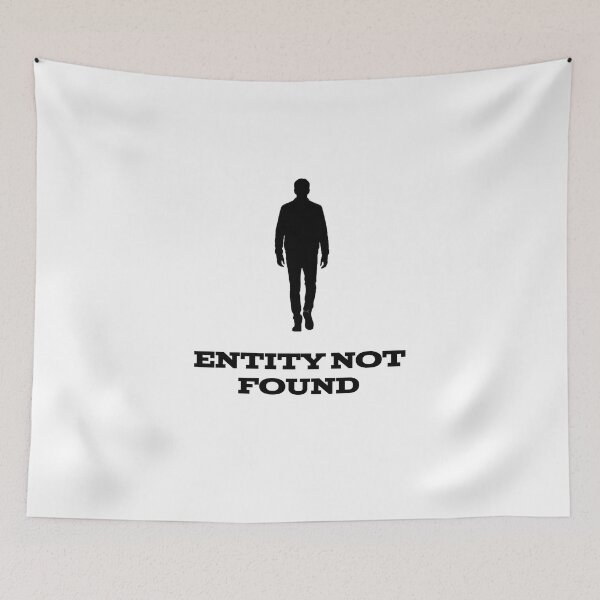 Item preview, Entity Not Found | Glitch Art & Faceless Cyberpunk Aesthetic designed and sold by OVERRIDESTUDIOS.