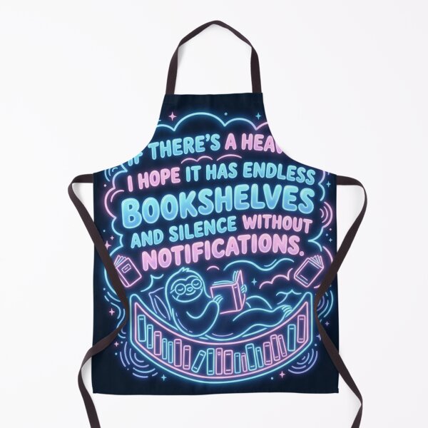 Item preview, Endless Bookshelves & Silence Sloth - Secret Society of Autodidacts designed and sold by InnerwayStudio.