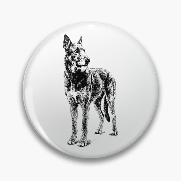 Item preview, Irish Wolfhound Vintage Dog Portrait designed and sold by RPrintPulse.