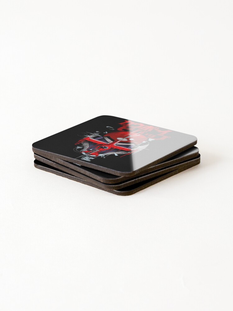 Thumbnail 4 of 5, Coasters (Set of 4), Jet Space designed and sold by Rozenta.