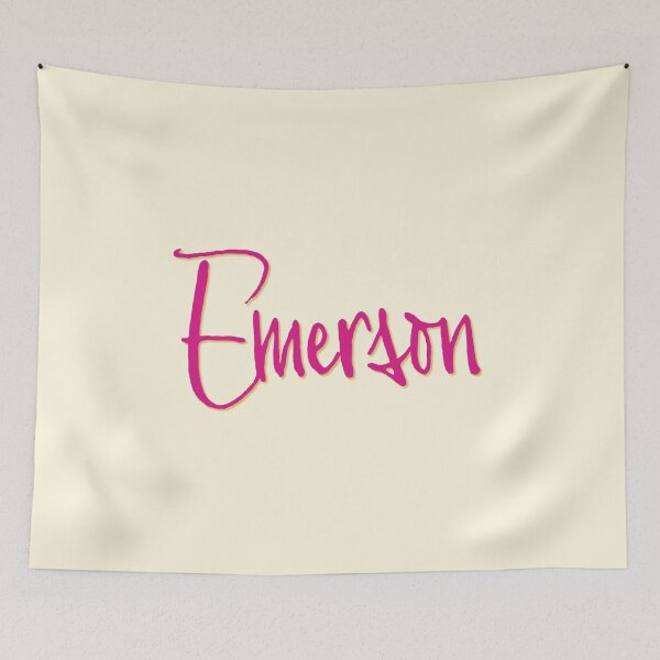 Item preview, EMERSON personalized type design designed and sold by CharlottePlaceArt.