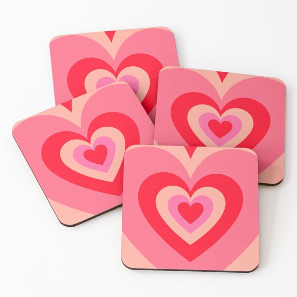 Item preview, Mom Power Retro Hearts - Modern Pastel Edition designed and sold by Niji Hibana.