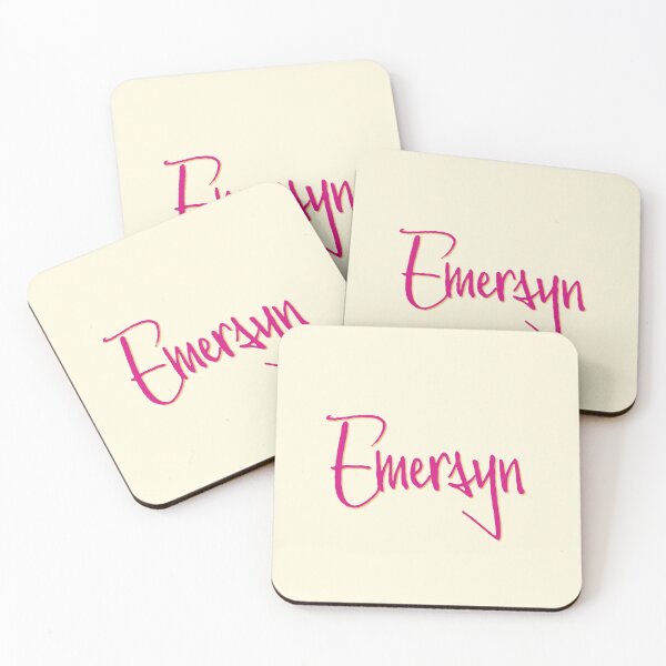 Item preview, EMERSYN personalized type design designed and sold by CharlottePlaceArt.