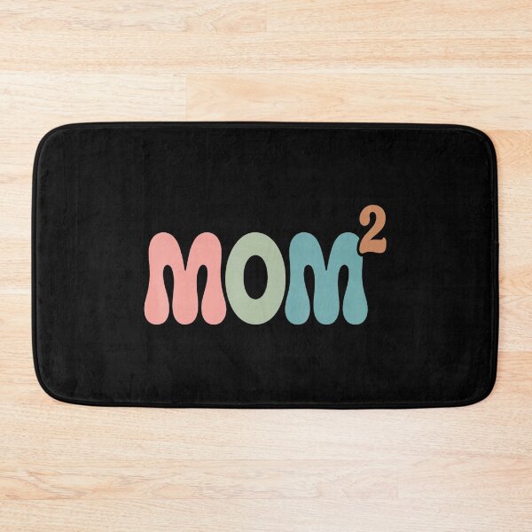 Item preview, Mom Squared Colorful Typography designed and sold by zamiokaline.