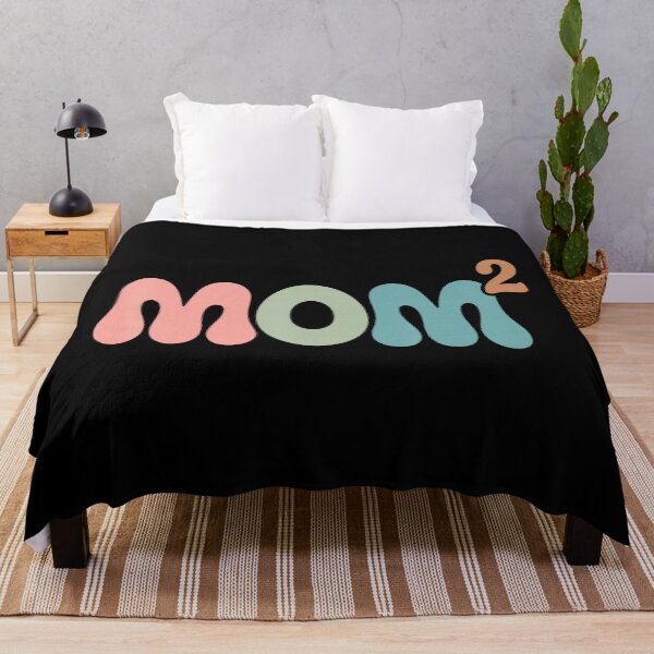 Item preview, Mom Squared Colorful Typography designed and sold by zamiokaline.