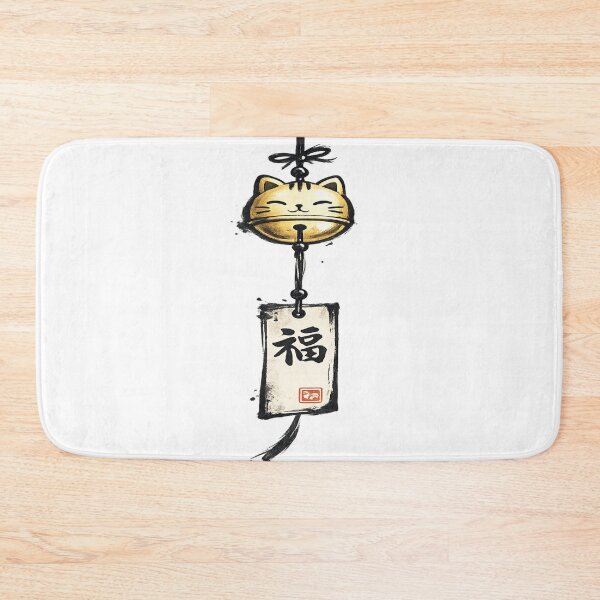 Item preview, Golden Cat Wind Chime Japanese Style T-Shirt designed and sold by Amitabr14.