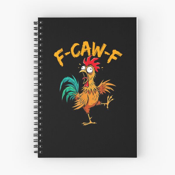 Item preview, Funny F-Awk-F Chicken F-Caw-F Rooster Pun Retro designed and sold by MatherFisher.