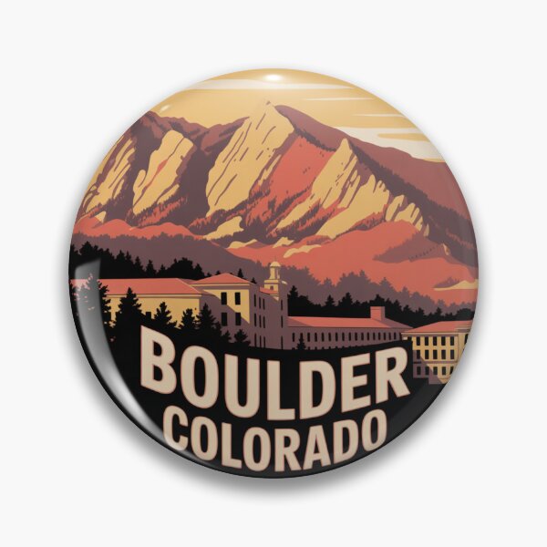 Artikelvorschau, Boulder, Colorado: Flatirons Skyline entworfen und verkauft von CircinusStore.