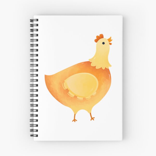 Item preview, A Chickens Tale Cute Orange Hen Illustration designed and sold by sugarmapleart.