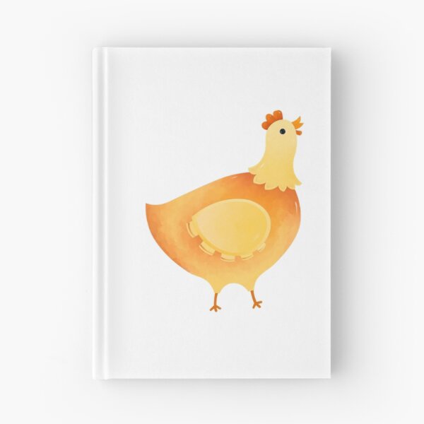 Item preview, A Chickens Tale Cute Orange Hen Illustration designed and sold by sugarmapleart.