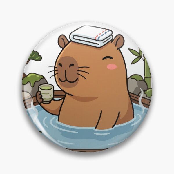 Item preview, Chill Capybara Spa Day designed and sold by J&K.