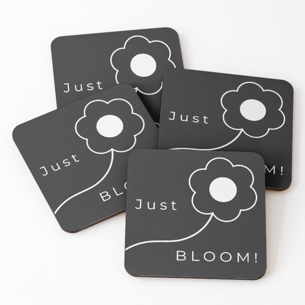 Item preview, Just Bloom! - Minimalist Flower Line Art Poster designed and sold by Très Joli Brothers.
