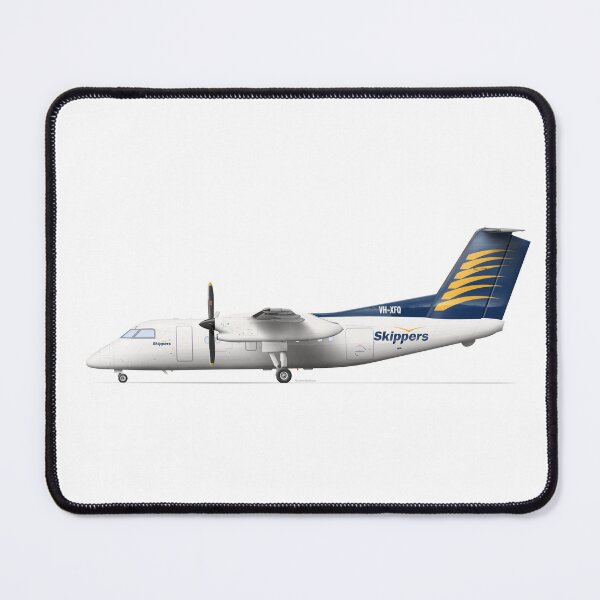Item preview, DHC Dash 8 202 103 VH-XFQ Skippers 2014 designed and sold by Grubby Fingers Aircraft Illustration.