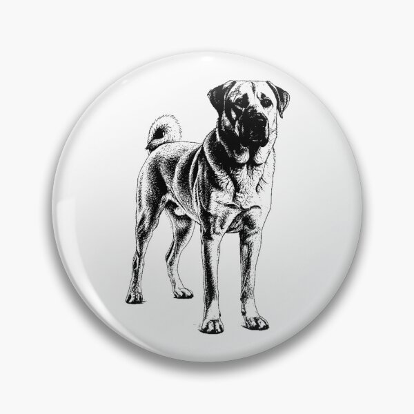 Item preview, Kangal Dog Vintage Portrait designed and sold by RPrintPulse.